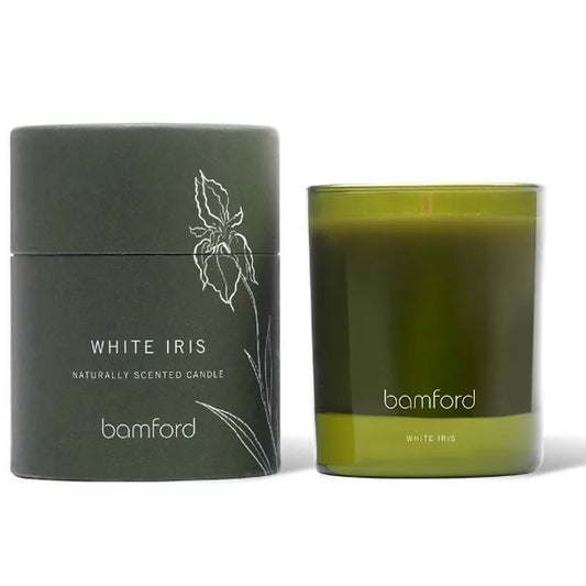 Bamford FLORA White Iris Scented Candle