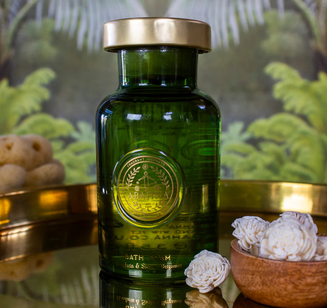 Abahna Bath Foam. Frangipani & Orange Blossom