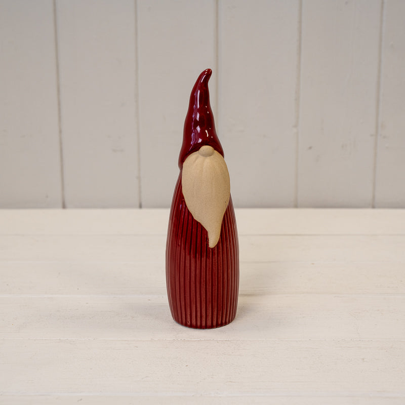 Christmas Red Ceramic Santa 2 Sizes