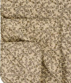 Autumn Brown Vines Sofa Quilt
