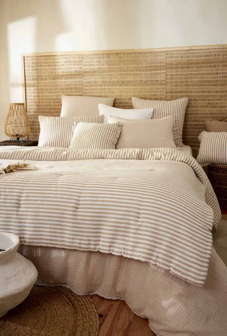 Muslin Quilted Bed Runner 5 Colours