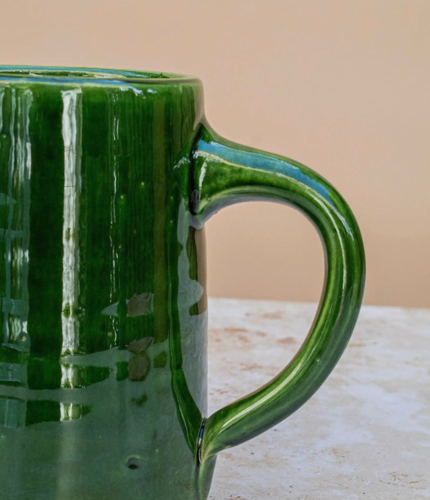 Souk Tazzeka Green Jug