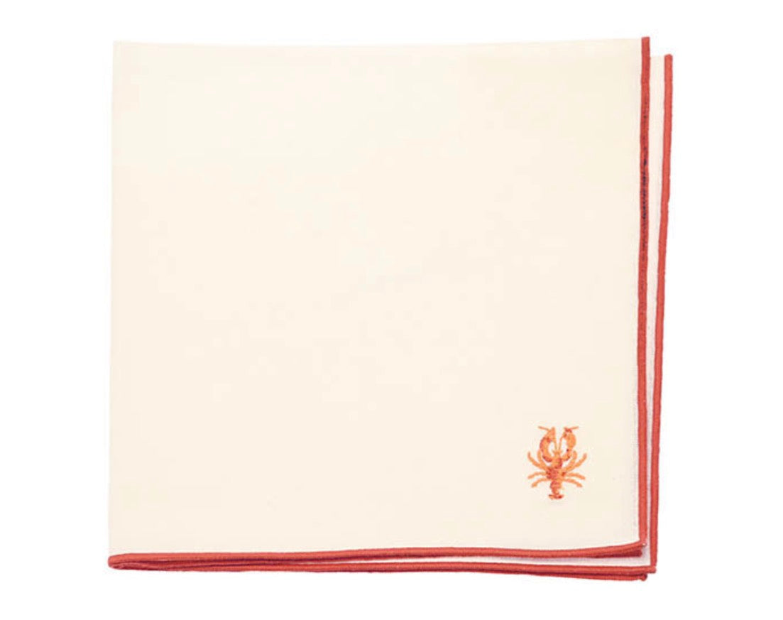 Crustation Cotton Napkins 2 Designs