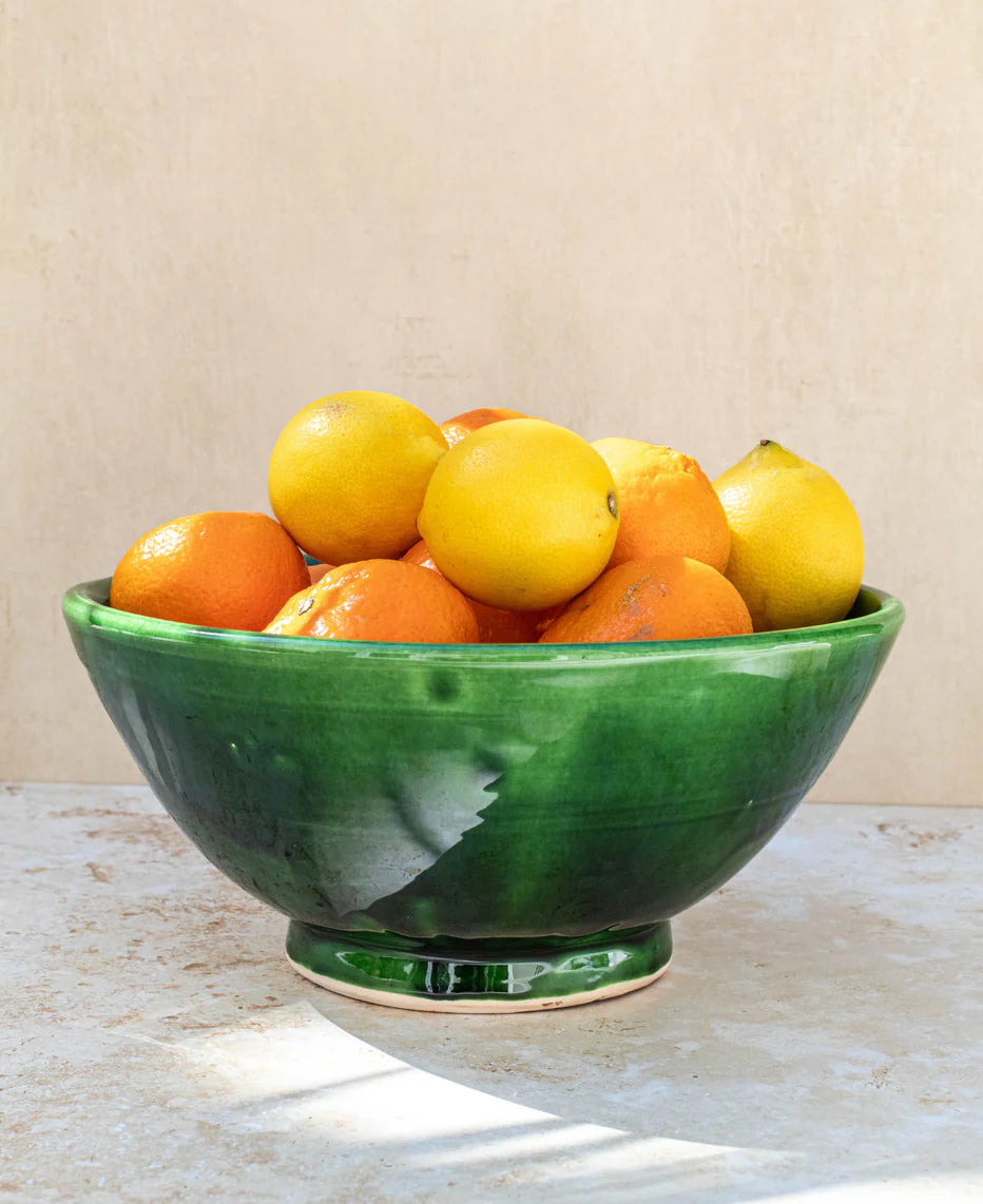 Souk Tazzeka Green Bowls 3 Sizes