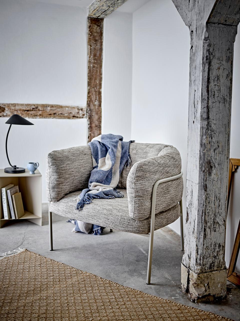 Recycled Cotton Blue Blanket