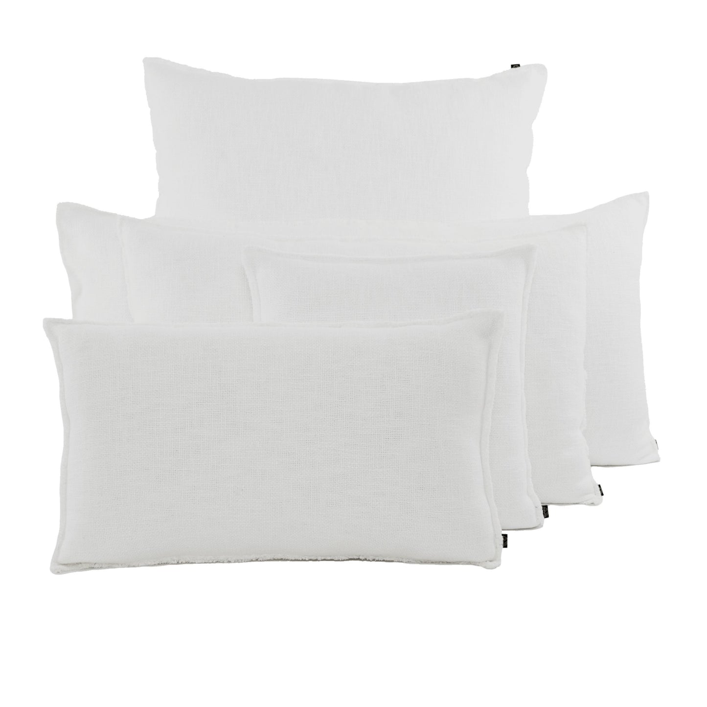 California White Linen Cushion 4 Sizes