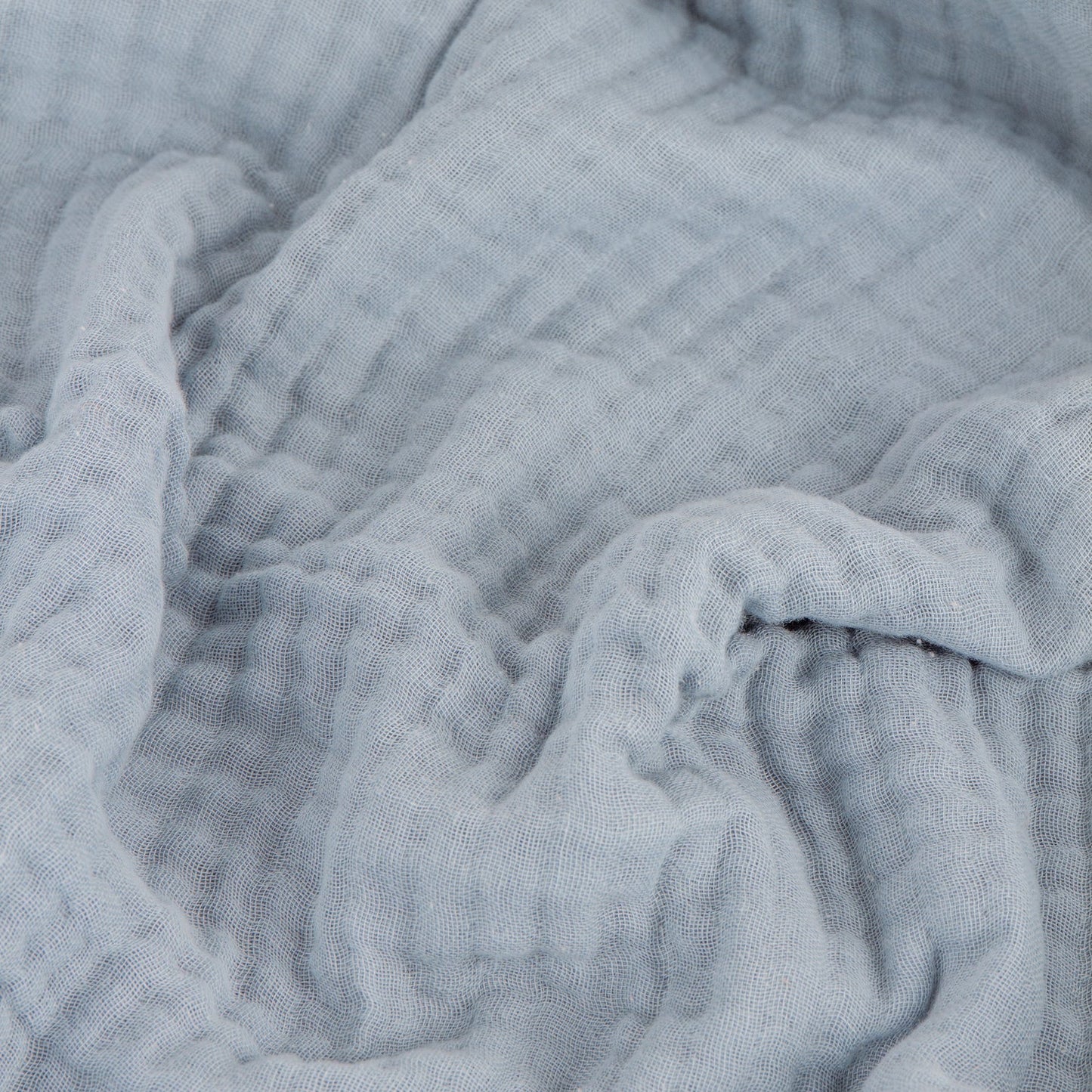 Soft Blue Muslin Bedlinens