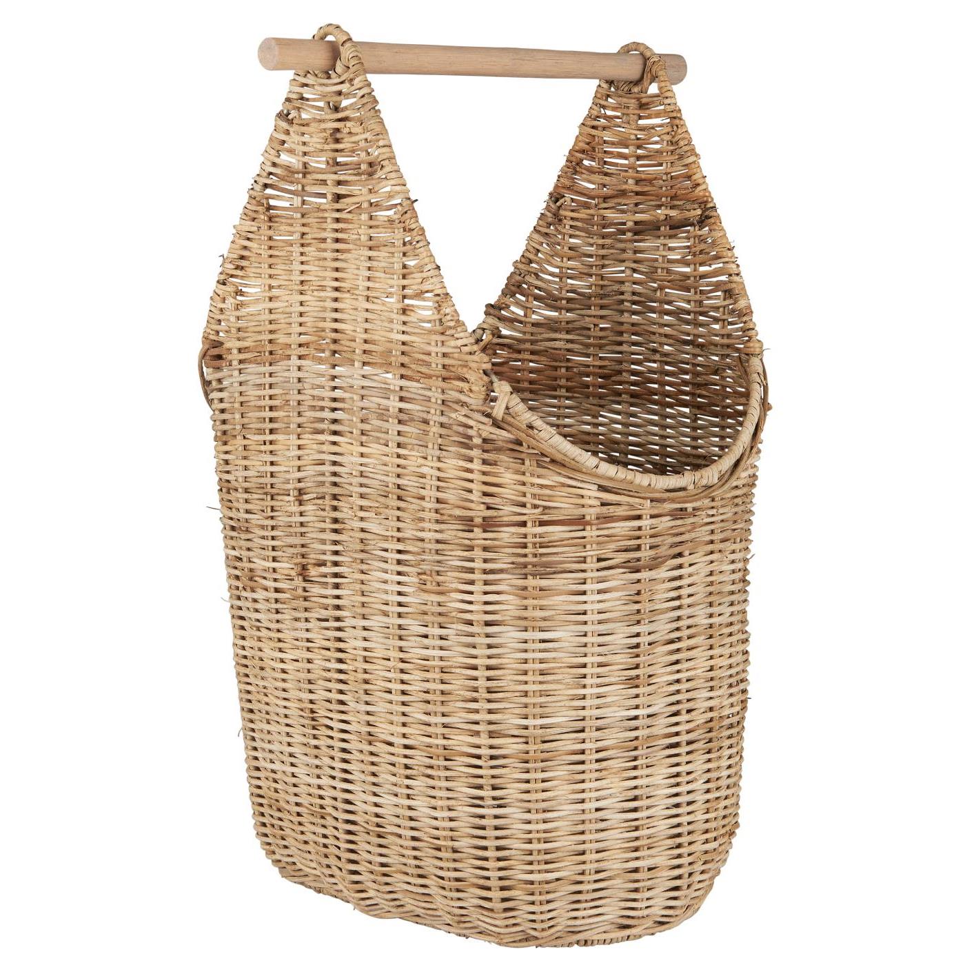Rattan Toilet Roll Holder & Storage