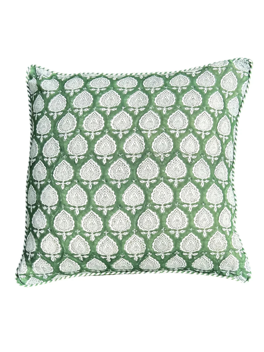 Summer Green Shield Cushion