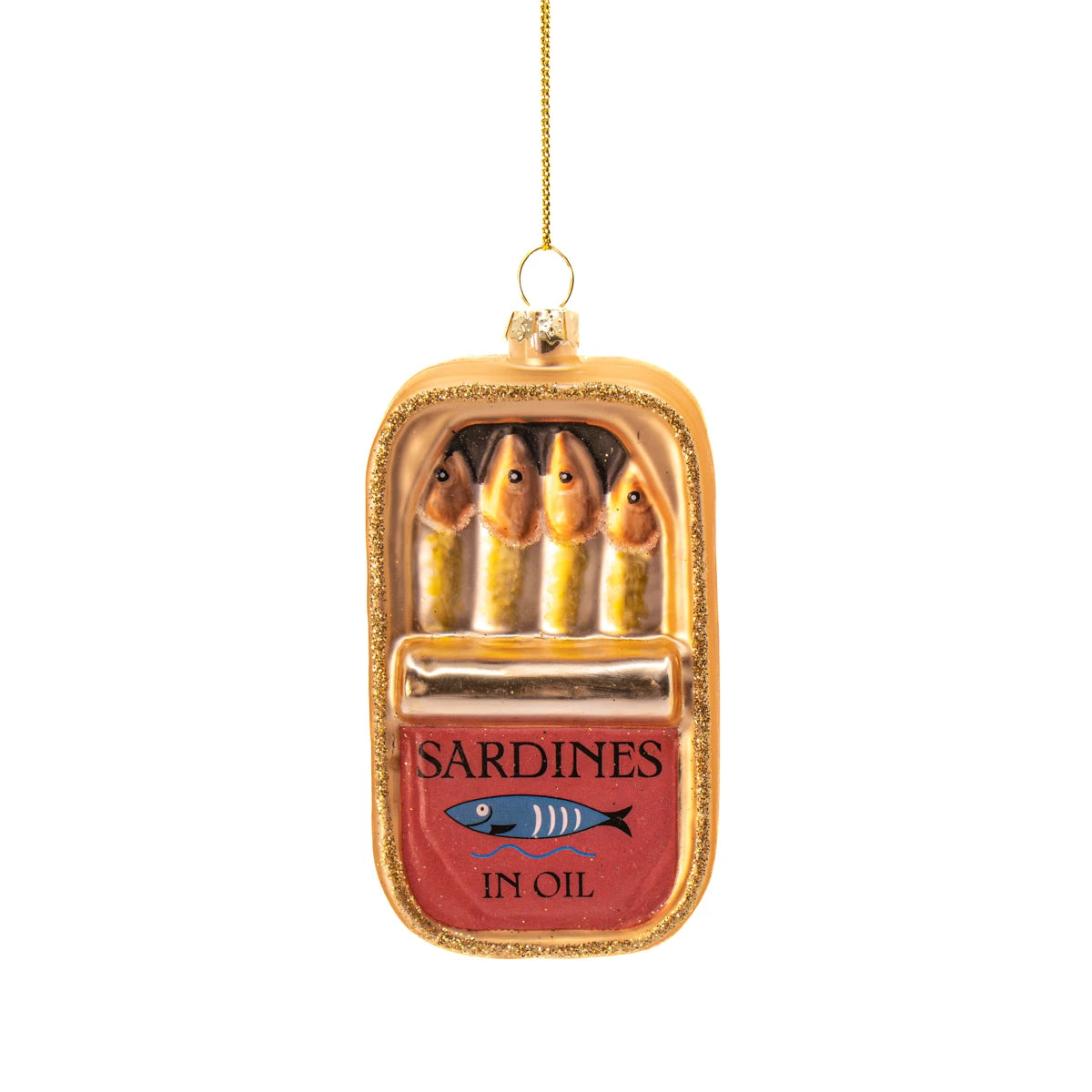 Christmas Glass Sardines