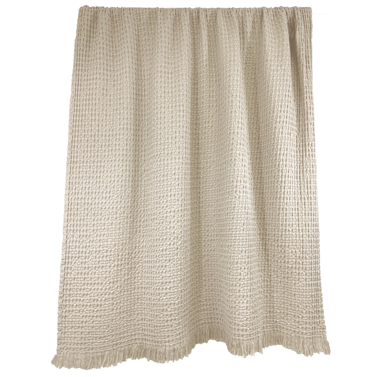 Tempo Natural Honeycomb Bedspread 2 Sizes