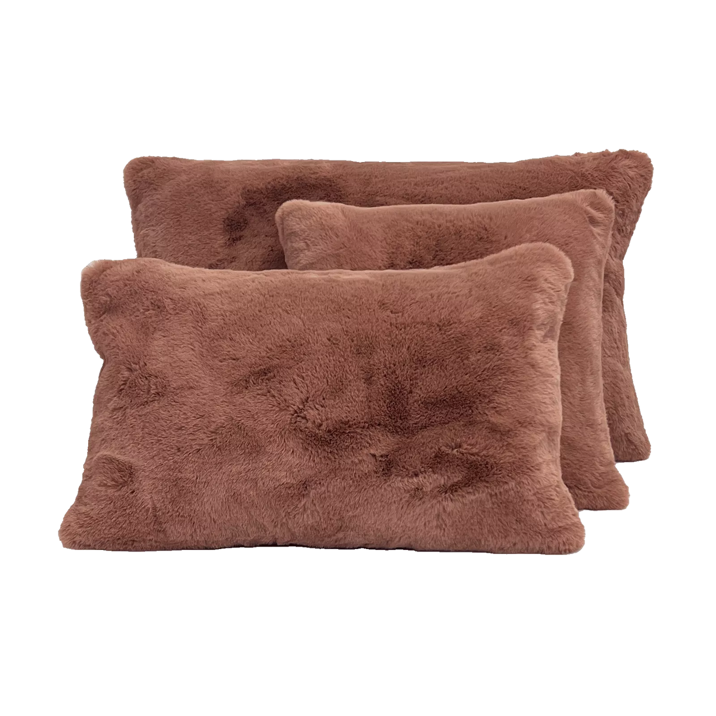 Chamonix Faux Fur Moccacino Cushion 3 Sizes