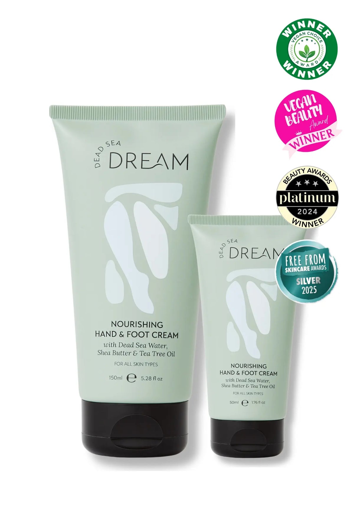 Dead Sea Dream Nourishing Hand & Foot Cream 2 Sizes