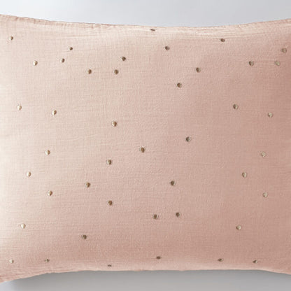 Gauze Nude Pink Pillow Cover