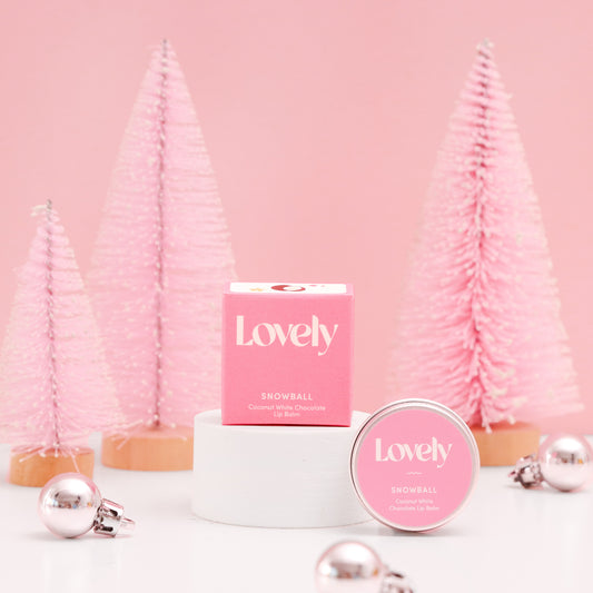 Lovely Snowball Lip Balm