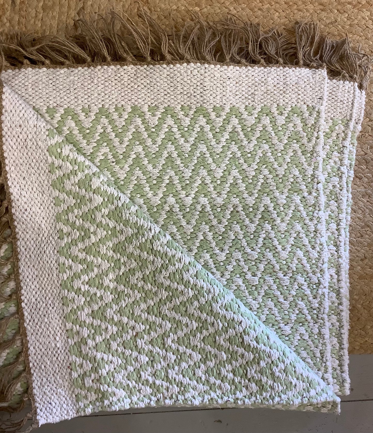 The Ultimate Cotton Rug Pale Green