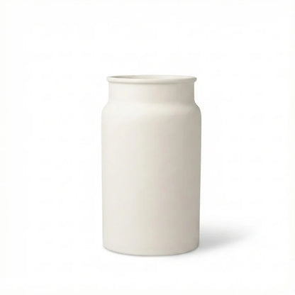 Enamel Toilet Brush Holder & Brush