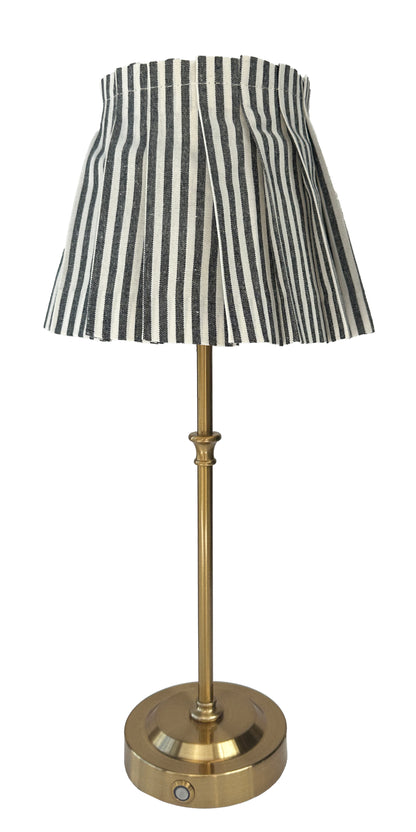 Rechargeable Brass Lamp & Skirts