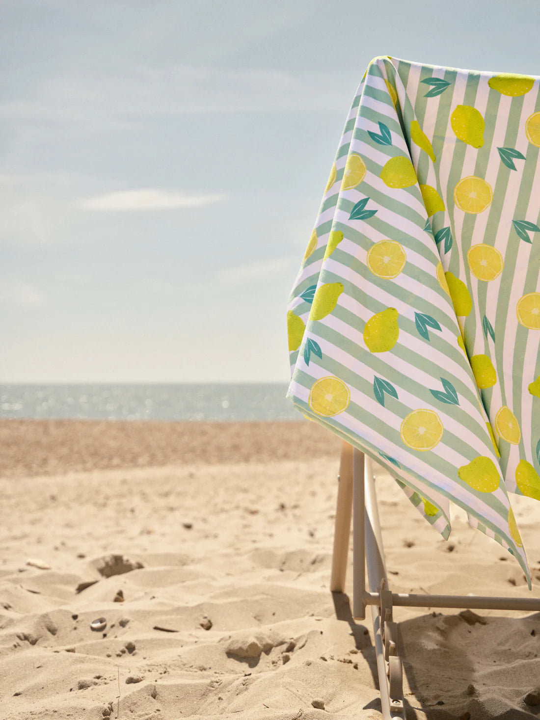 Lemons Sand Free Beach Towel