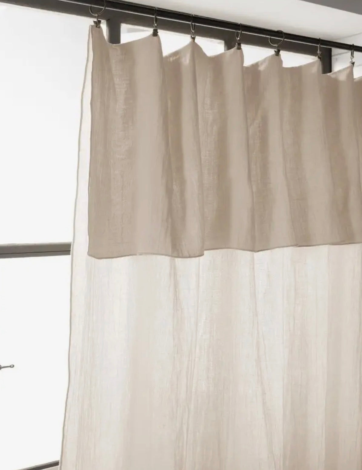 Gauze Curtain Panel 4 Colours