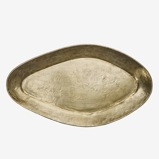 Oval Brass Tray