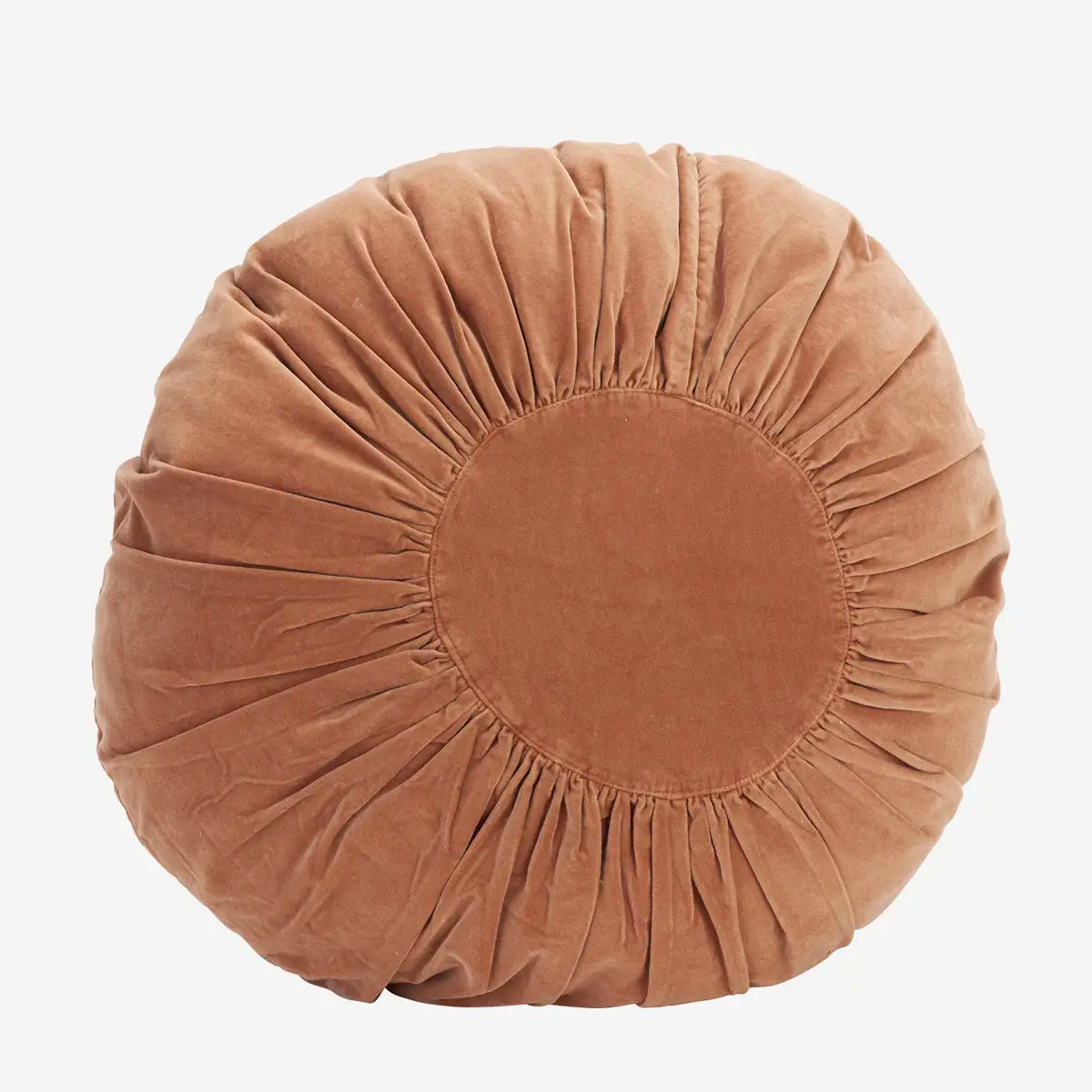 Autumn Circular Velvet Cushion