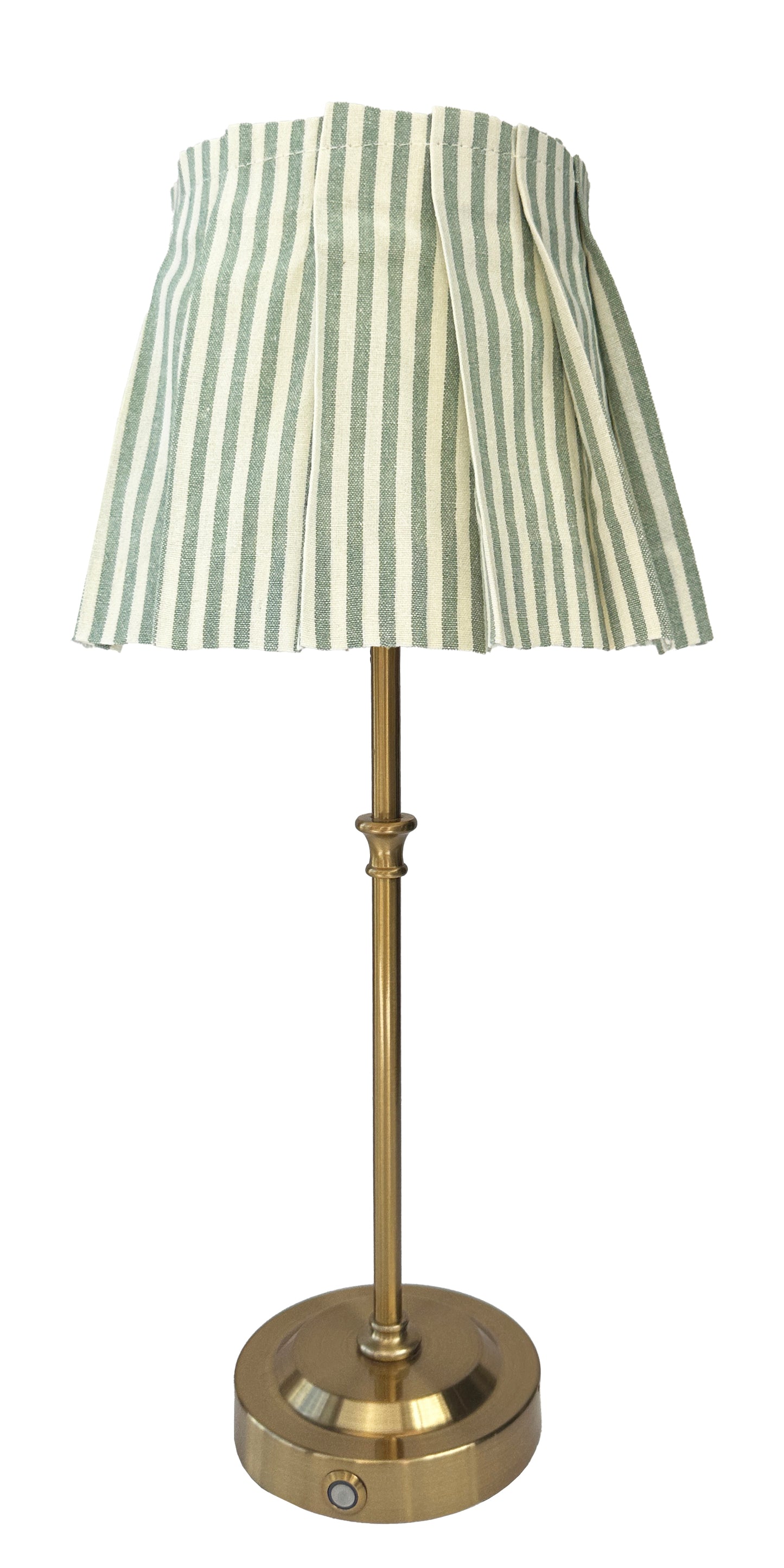 Rechargeable Brass Lamp & Skirts