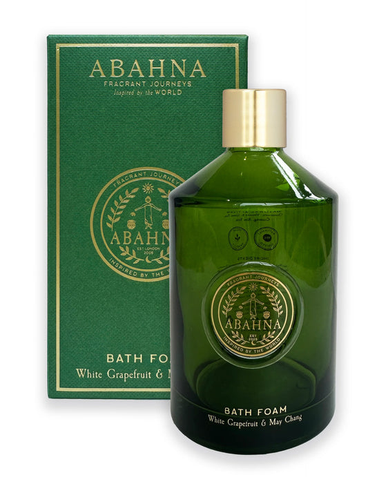 Abahna Bath Foam.  White Grapefruit & May Chang