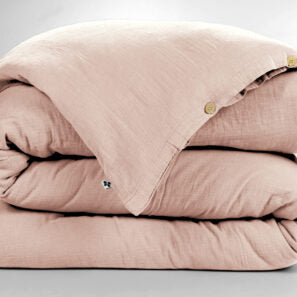 Nude Pink Muslin Bedlinens