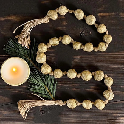 Gold Foil Garland