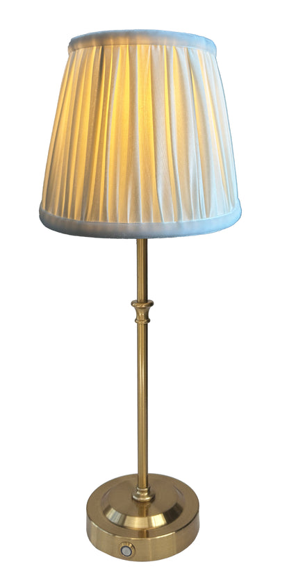 Rechargeable Brass Lamp & Skirts