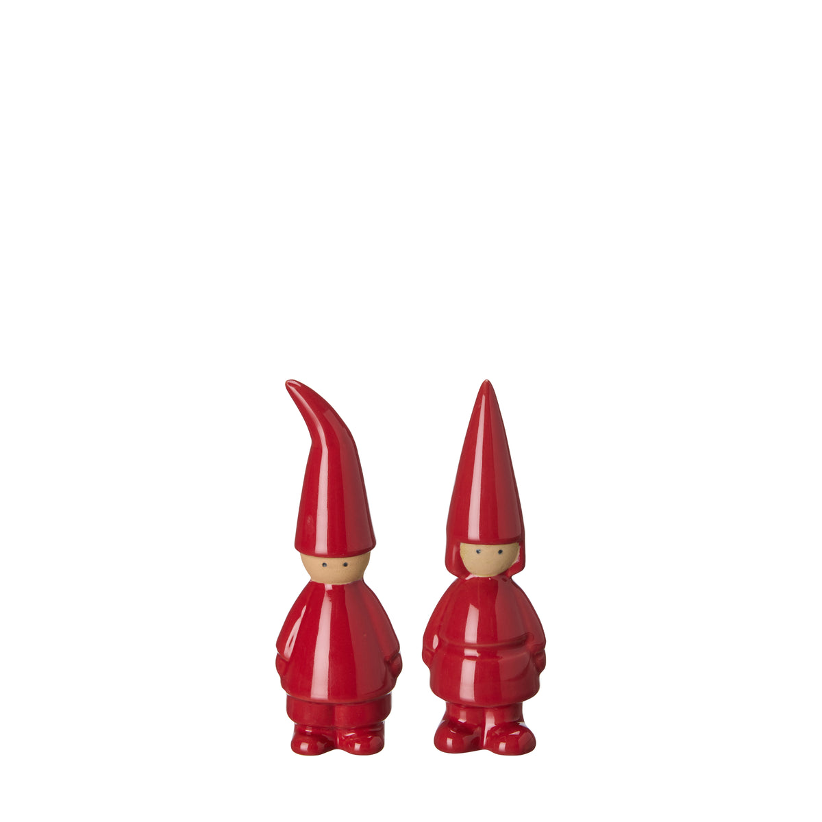 Christmas Stoneware Red Tomte 2 Sizes