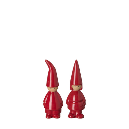 Christmas Stoneware Red Tomte 2 Sizes
