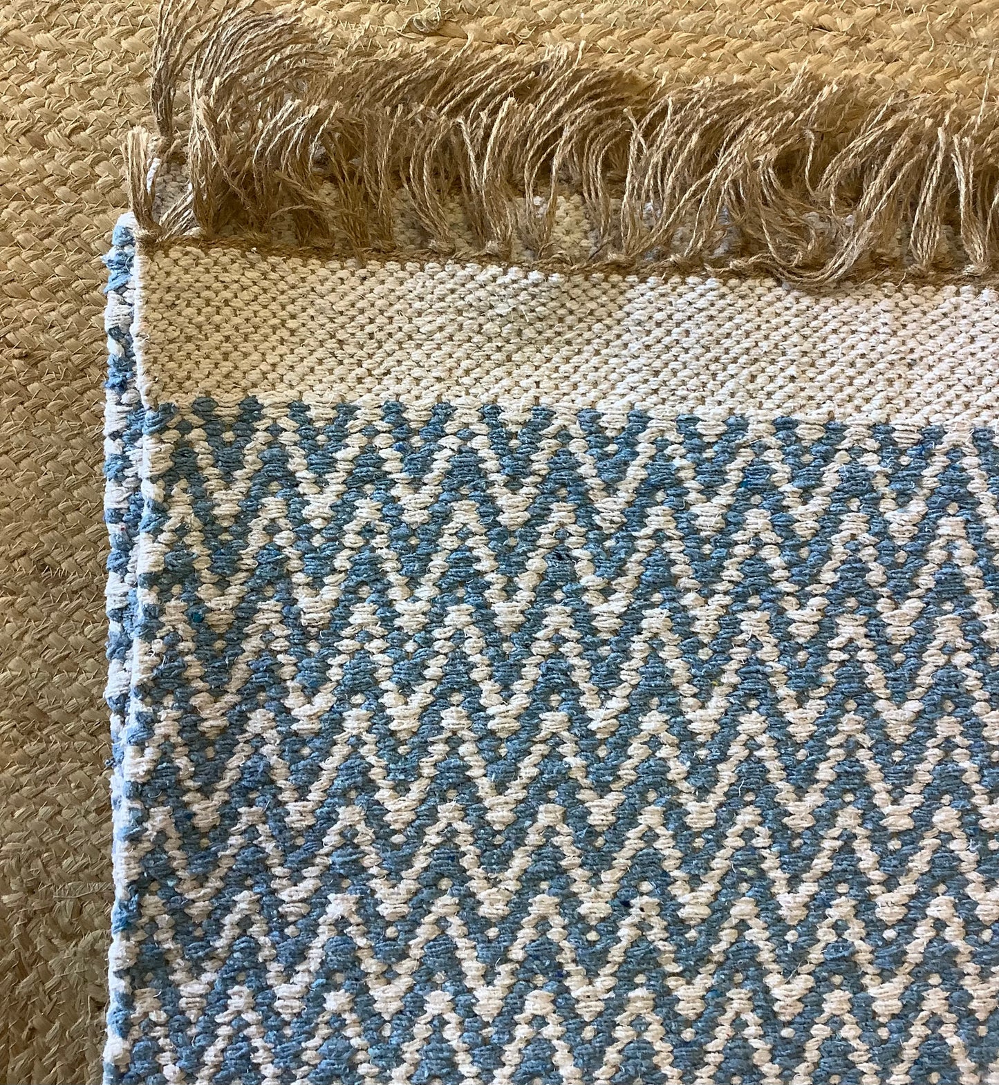 The Ultimate Cotton Rug Pale Blue