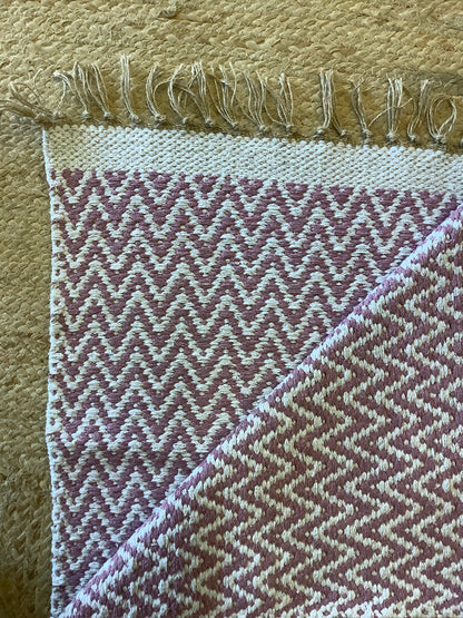 The Ultimate Cotton Rug Pale Pink