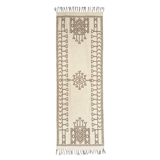 Cream Cotton Runner