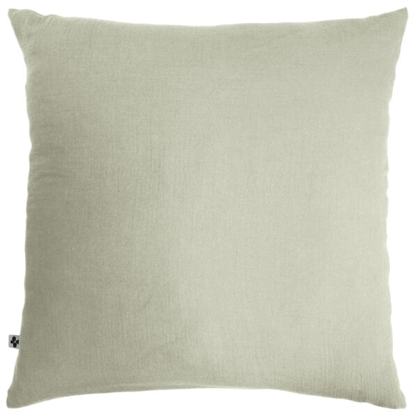 Muslin Pale Green Cushion Cover 2 Sizes