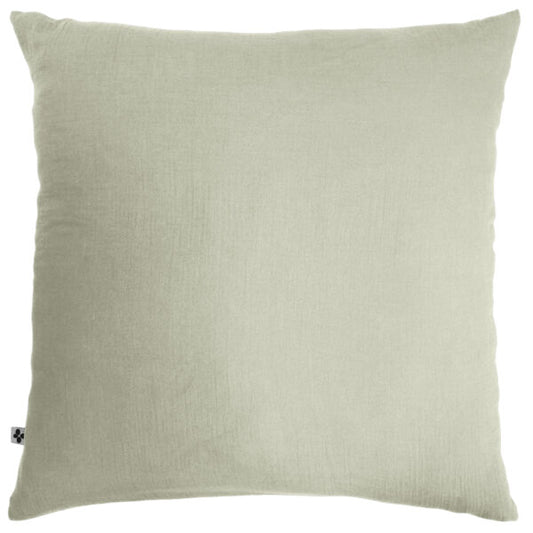Muslin Pale Green Cushion Cover 2 Sizes