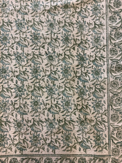Seafoam Natural Printed Rug