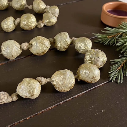 Gold Foil Garland