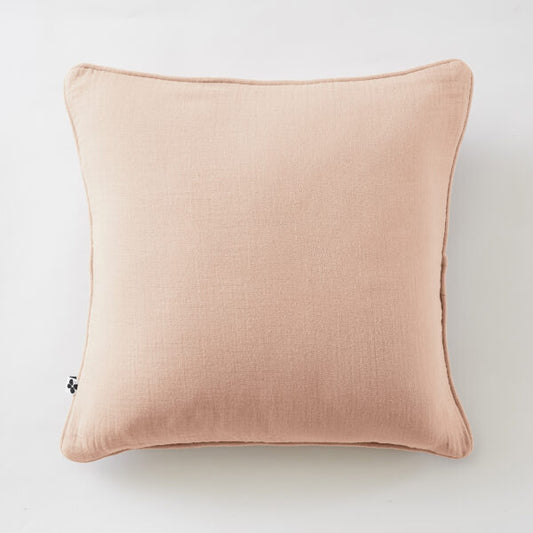 Gauze Nude Pink Cushion Cover