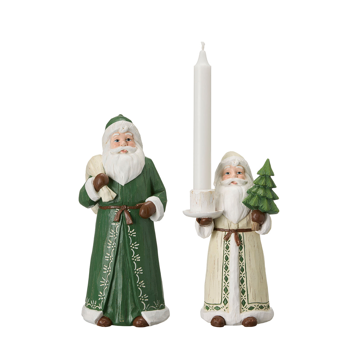 Christmas 2 Sage Green Santas