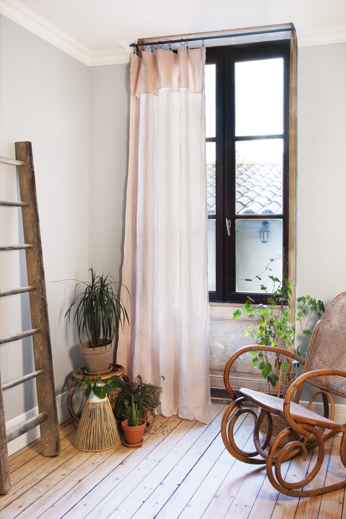 Cotton Gauze Curtain Panel