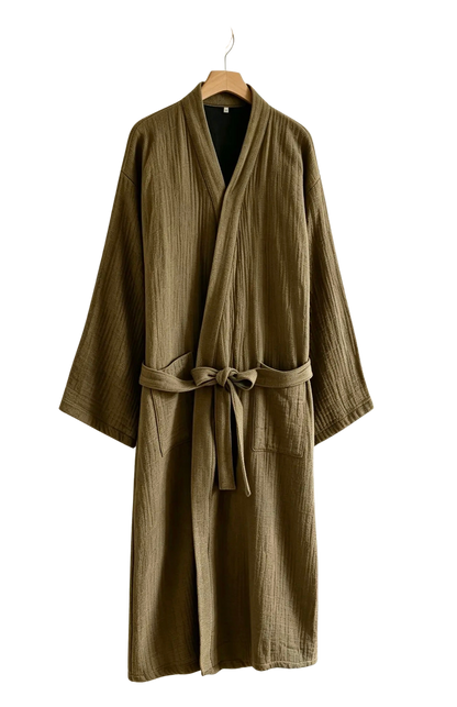 Cotton Gauze Robe 2 colours