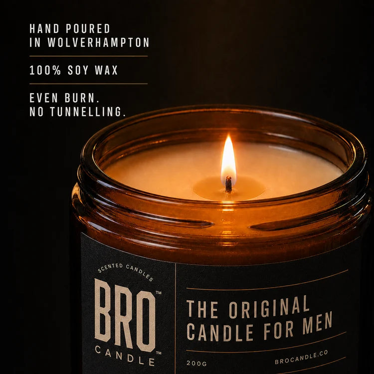 Bro Candle “Gladiator” Fragranced Candle