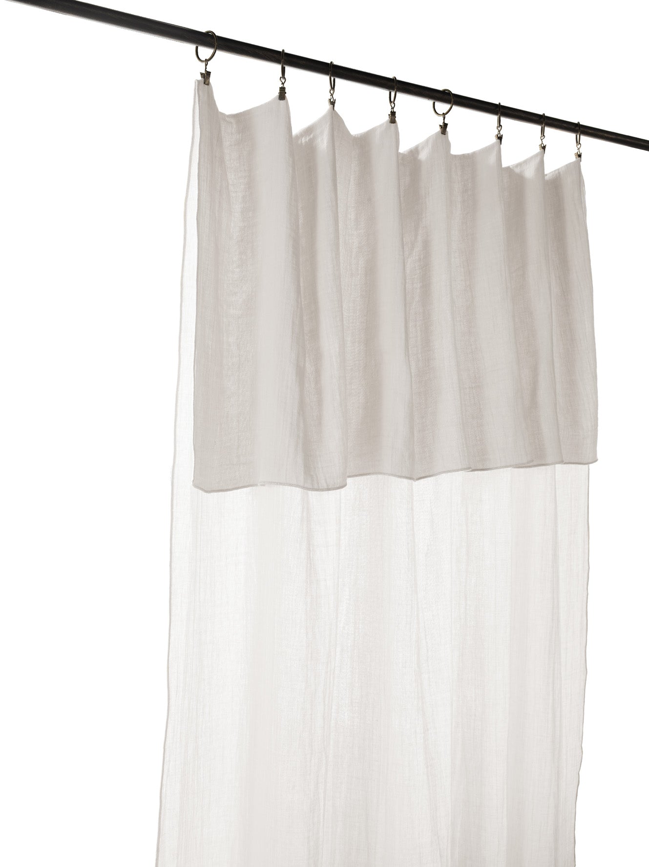 Cotton Gauze Curtain Panel