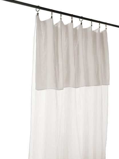 Cotton Gauze Curtain Panel