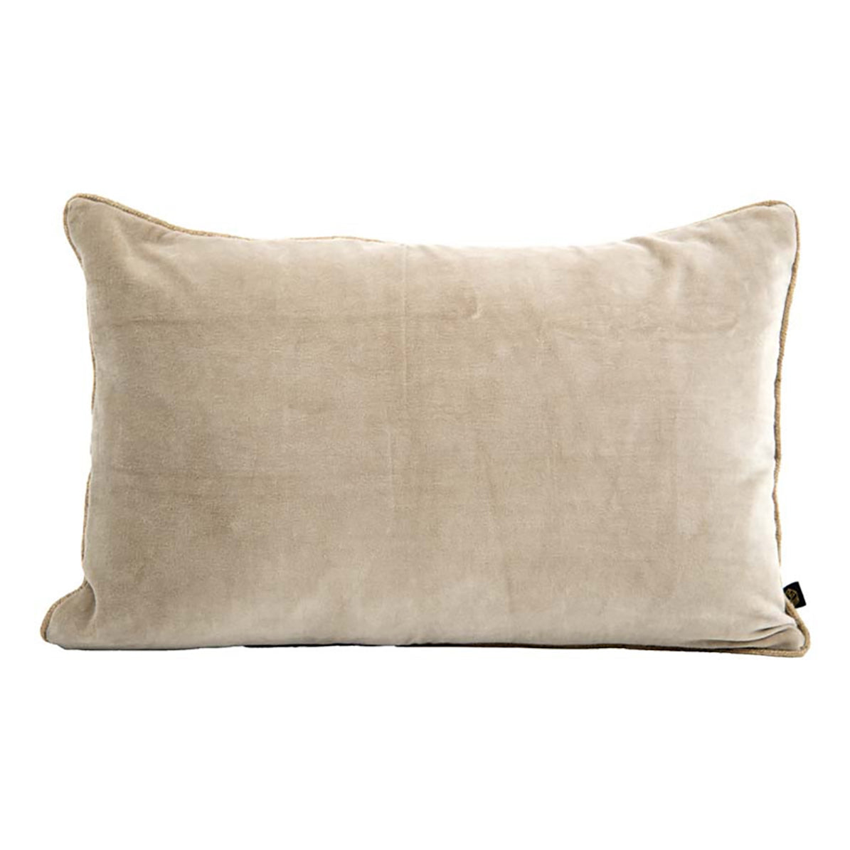 Taupe Velvet Cushion