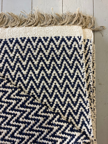 The Ultimate Cotton Rug Navy