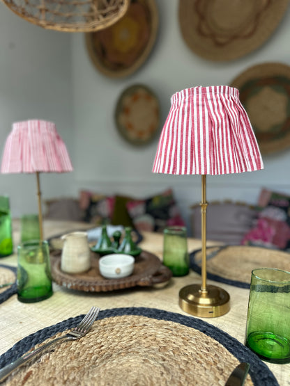 Rechargeable Brass Lamp & Skirts